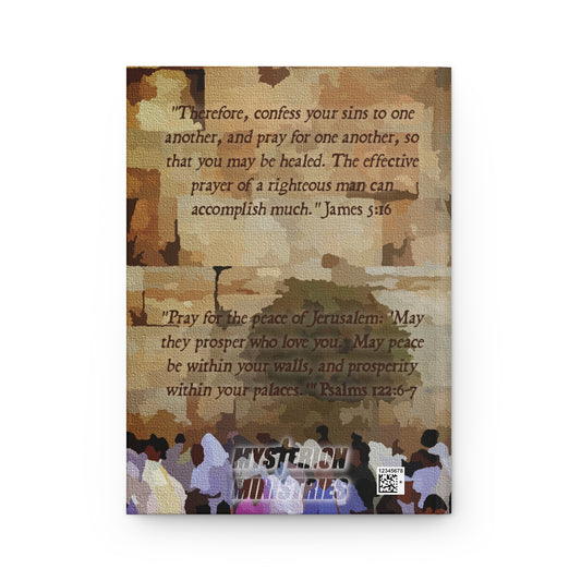 Western Wall Prayer Journal — Hardcover Journal for Prayers & Reflection