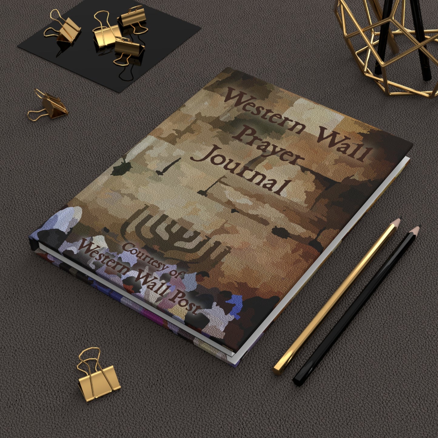 Western Wall Prayer Journal — Hardcover Journal for Prayers & Reflection